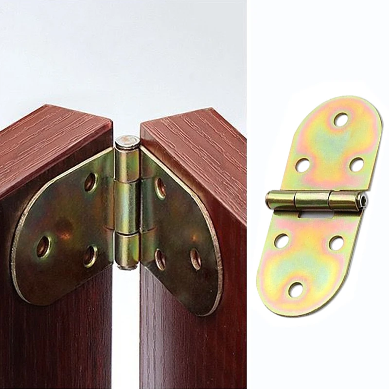 Dobradiça articulada de 4/8 unidades, dobradiça de mesa dobrável de 180 graus, acessório de móveis, adequado para armários e mesas