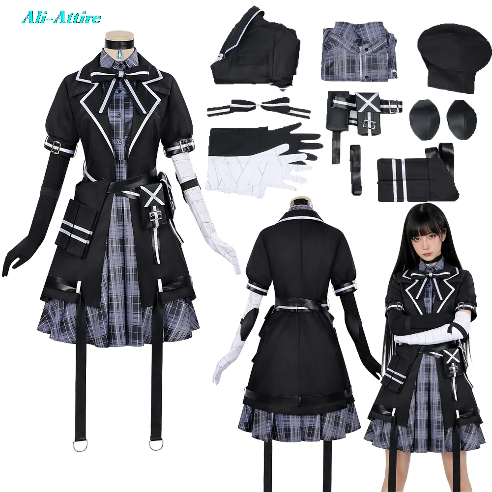 

Game Witch Trial of Magical Girl Cosplay Tachibana Sherry Cloth Party Disguise Roleplay Halloween Costume Carnival Outfit Suits