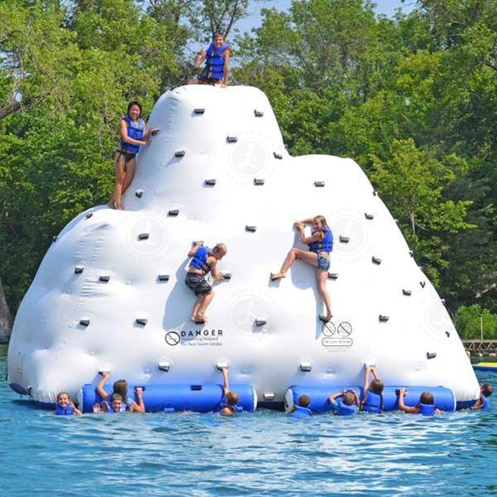 Giant Inflatable Easy Setup Versatile Water Climbing Wall for Endless Summer Fun