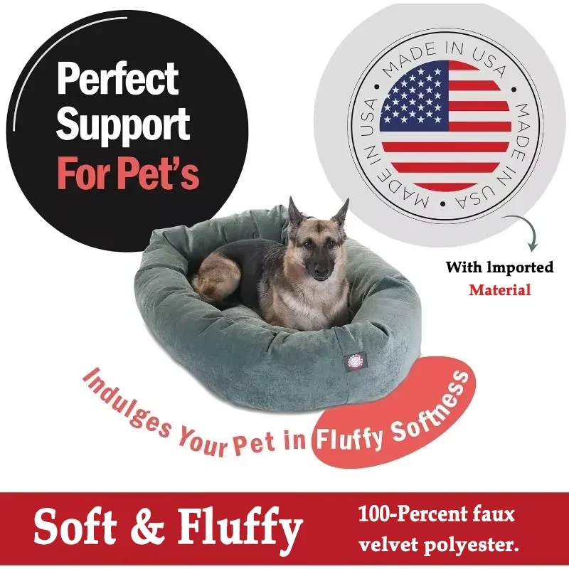 Round mats for all seasons for large, medium and small dogs Winter dog bed mats Pet mats Warm pet home