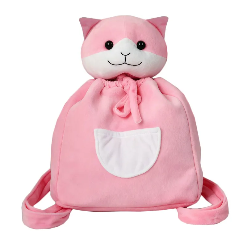 نانامي شياكي بنات لوليتا الوردي القط حقيبة كتف على ظهره تأثيري Monokuma اكسسوارات الدعامة