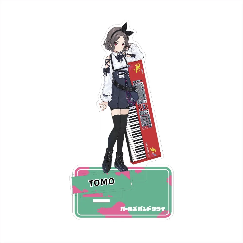 GIRL BAND CRYING Anime Acrylic Stand Model Awa Subaru Iseri Nina Keychain Cosplay Figure Brooch Badge Laser Ticket Stub Bookmark