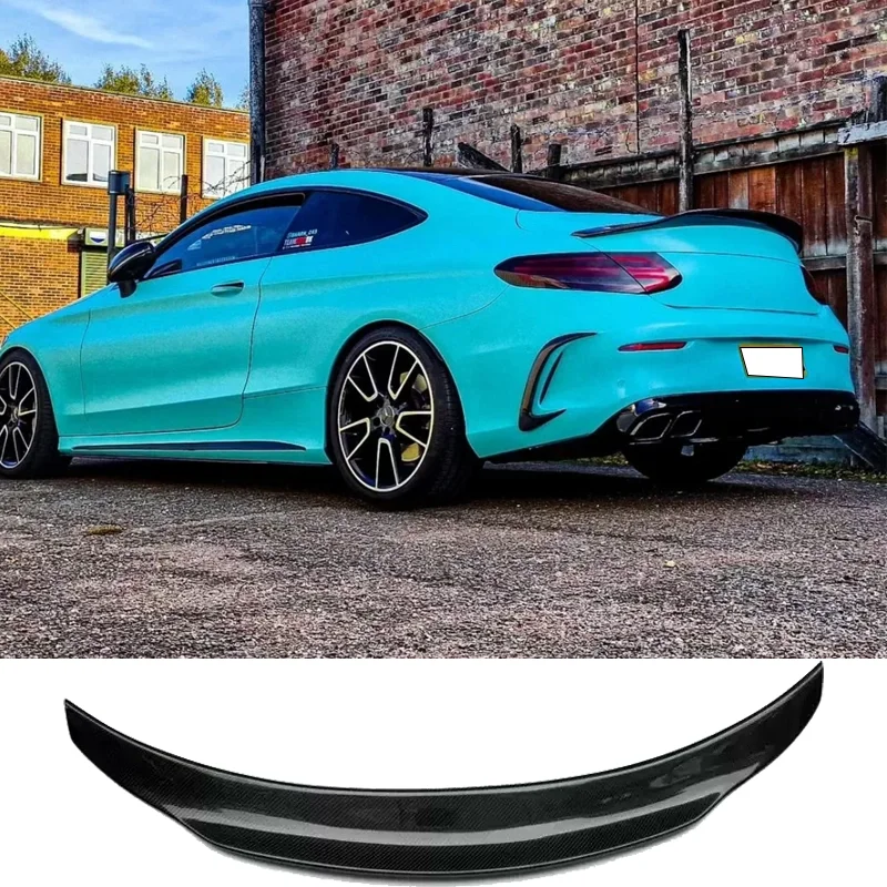 

C Class W205 Carbon Fiber Rear Roof Spoiler For Mercedes Benz W205 Coupe 2015-2017 C63 AMG C200 C250 C180 C300 C350