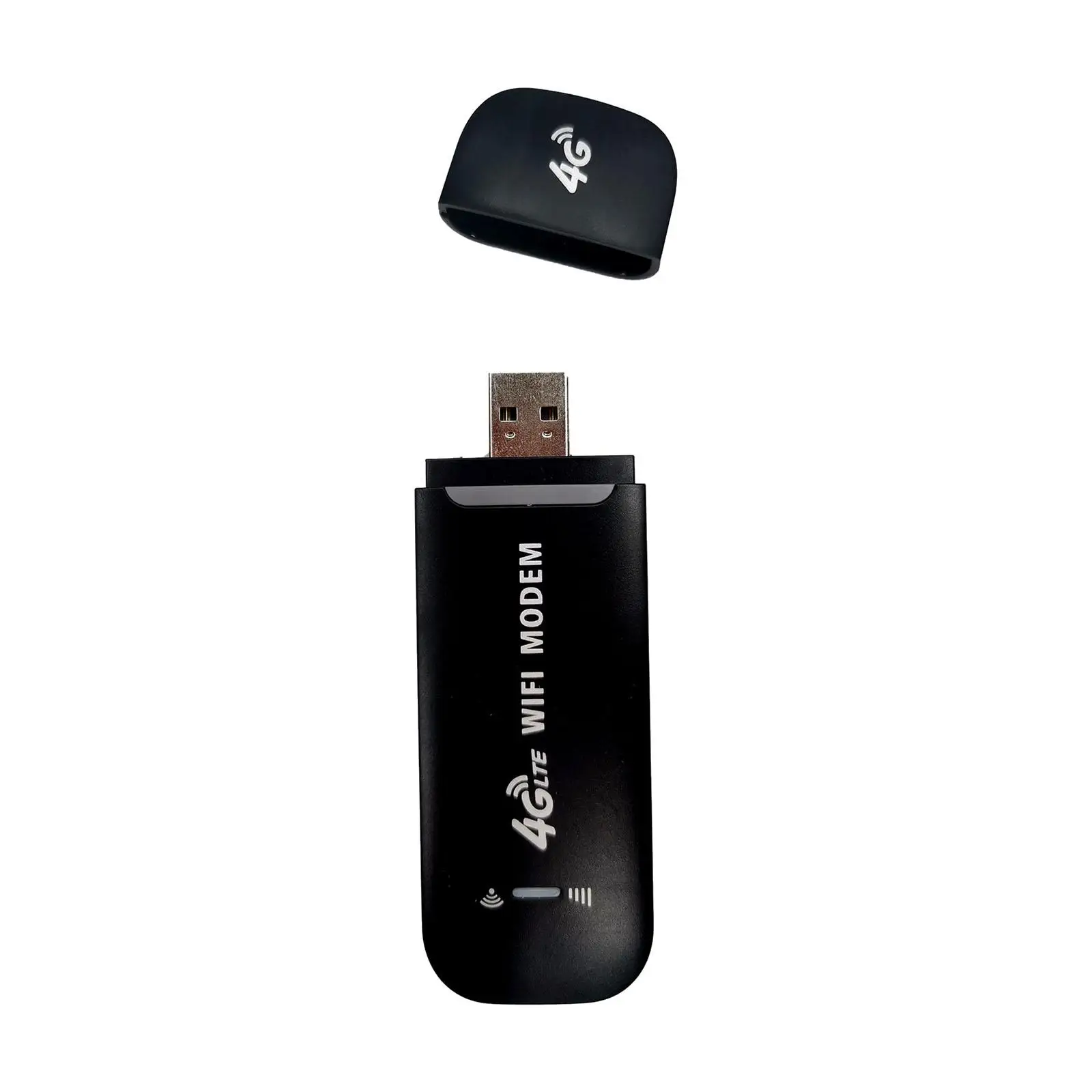 4G LTE USB Modem Dongle W/Sim Card Slot Mobile Broadband Unlocked 150Mbps Pocket WiFi Wireless Hotspot WiFi Router Stick for PC