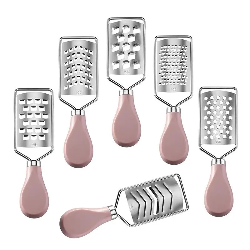 Lightweight Mini Cheese Grater Small Stainless Steel Gadget For Kitchen Use Grating Cheese Chocolate Spices Cooking Baking