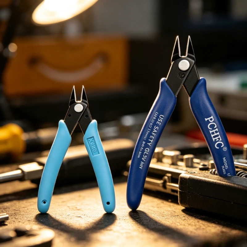 Mini Diagonal Pliers Flush Cutter Precision Wire Cutting Tool Electronics Repair Hand Tool Lightweight Comfortable Grip