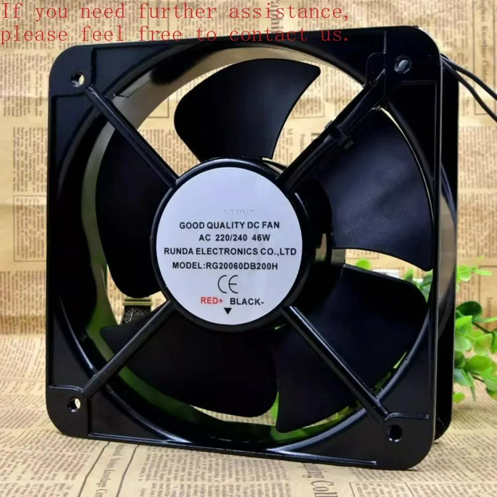 

Для RUNDA RG20060DB200H 20060 220/240 В 46 Вт 20 см охлаждение, вентилятор для шкафа, гарантия 1 год