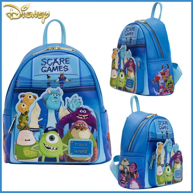 Loungefly Disney Pixar Up Working Buddies Womens Double Strap Shoulder Bag Purse School Backpack Cute Cartoon  Backpack ﻿