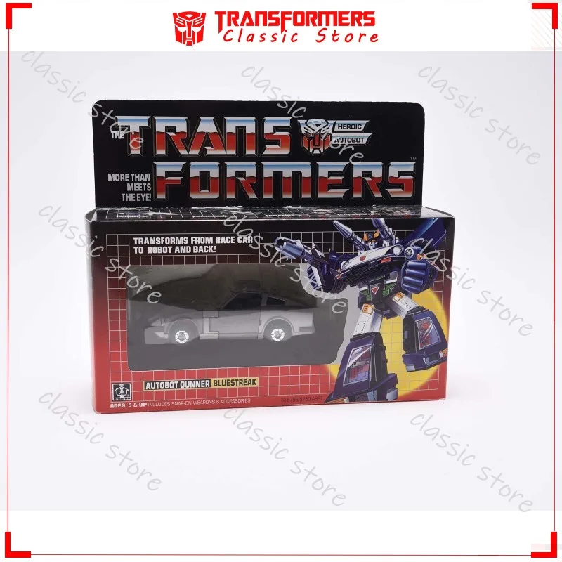 Op voorraad Klassiek Transformers Speelgoed G1 Heruitgave KO Edition Bluestreak Cybertron Autobots Actiefiguren Verzamelcadeaus