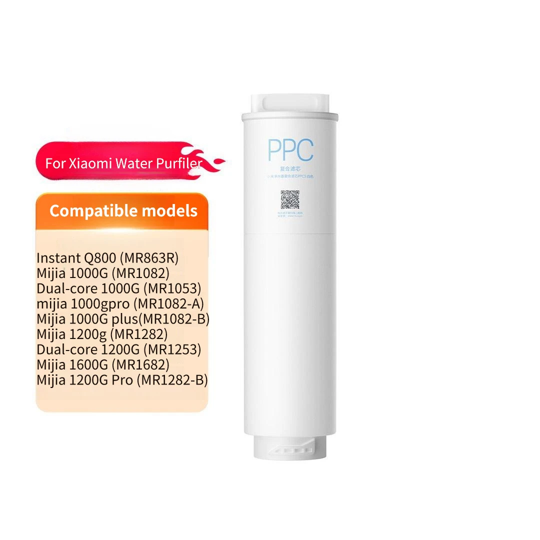 For Xiaomi Water Purifier Filter Element Composite Filter PPC5 Reverse Osmosis Filter RO 800G For Mi Water Purifier 1200G