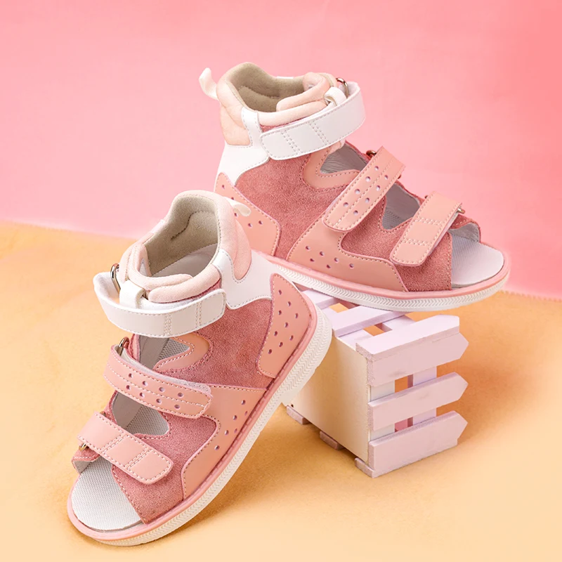 Scarpe ortopediche per bambini piccoli e bambini, sandali correttivi alti Princepard per ragazzi e ragazze con supporto per arco e caviglia