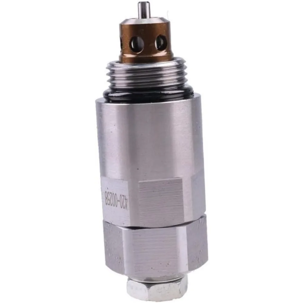 Overload Relief Valve, Compatible with Doosan DX210 DX210W DX225LC DX300LL, Factory Standard Part Number 420-00258