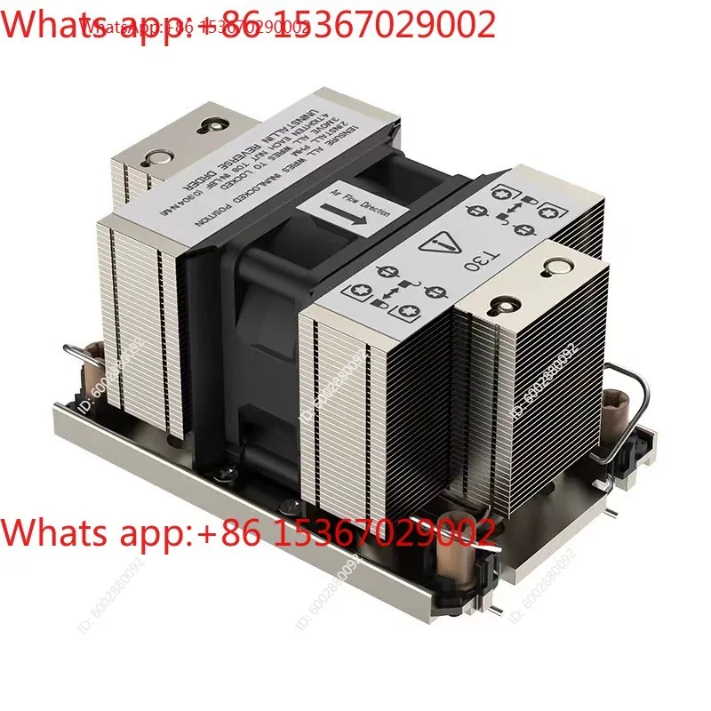 Workstation CPU 2U Active Twin Towers 5 Heat Pipe Air Cooled Radiator Silent High Power LGA4677