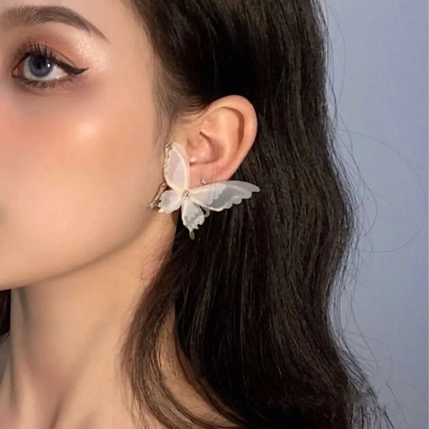 Fashion Fairy Stereo Butterfly Earrings for Women Jewelry Modern Party Bridal Trendy Earrings Sweet Student Jewelry Accessories