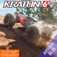2.4g Full Scale Remote Control Simulation Arrma Kraton V6 6s Brushless 4wd Powerful Power Racing Off Road Climbing Vehicle Model