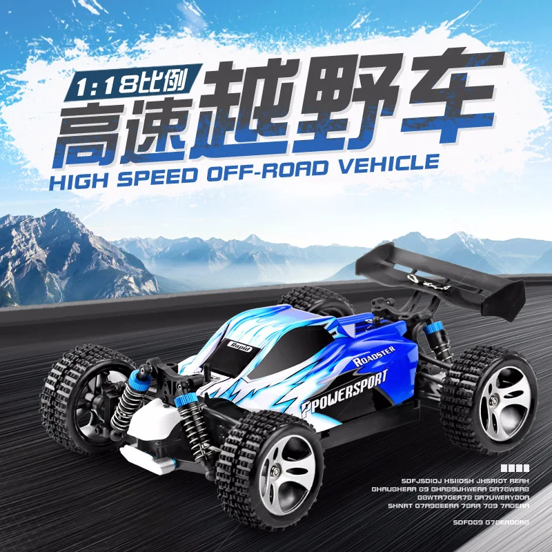 Wltoys A959 1/18 4WD Samochód Wyścigowy RC 45km/h 2.4G Zdalnie Sterowany Driftowy Samochód Terenowy Wysokiej Prędkości Zabawka dla Dorosłych Chłopców Prezent dla Dzieci