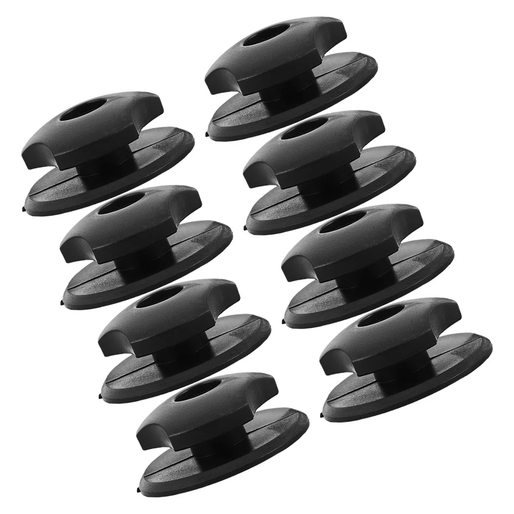 

8Pcs Car Trunk Organizer Hook Mounting Screw Points Rear Cargo Net Hardware Set Rear Trunk Accessories for Vehicle Storage