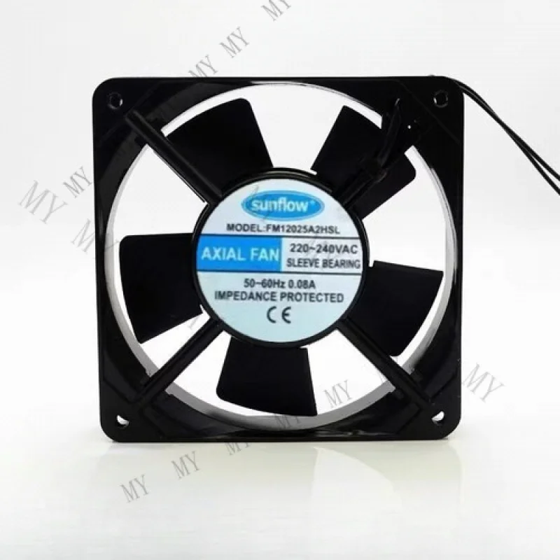 

TT для Sunflow FM12025A2HSL AC220V/240V 0.08A Осевой охлаждающий вентилятор