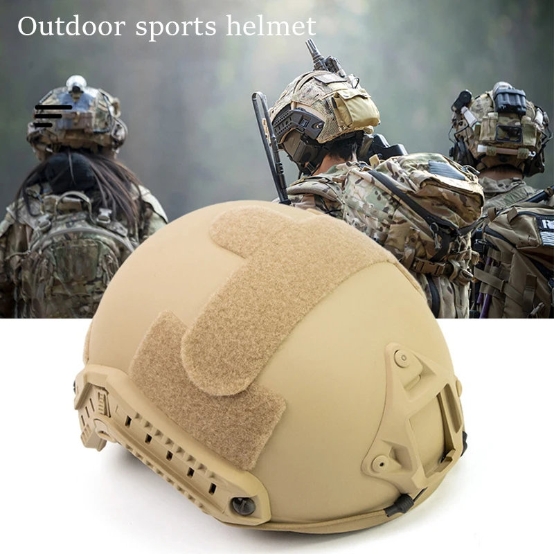 FAST Helmet ABS Lightweight with Adjustable Suspension & Dial for Cycling, Airsoft, Tactical Training