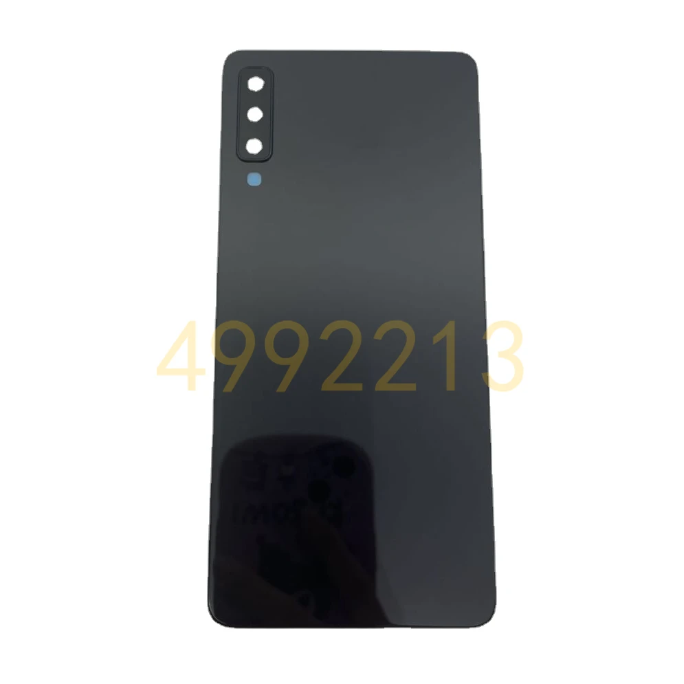 Back Battery Cover For Samsung Galaxy A7 2018 A750 Rear Door Housing Glass Panel A750F SM-A750F A750FN Case with Camera Lens