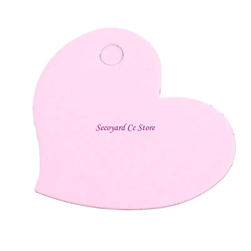 

N3UC Пустые подарочные бирки Этикетка с отверстиями Сердце Открытки для сообщений Граффити DIY Art Craft 50x