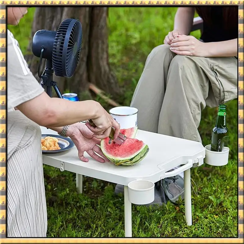 

AA79 New Outdoor Folding Table, Portable Folding Table, Camping Picnic Table, Rectangular Household Dining Table