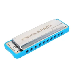 JDR Diatonic Harmonica Blues Harp Professional Armonica Forever In Faith Mouth Organ 10 Holes Instrumentos Musicales Instruments