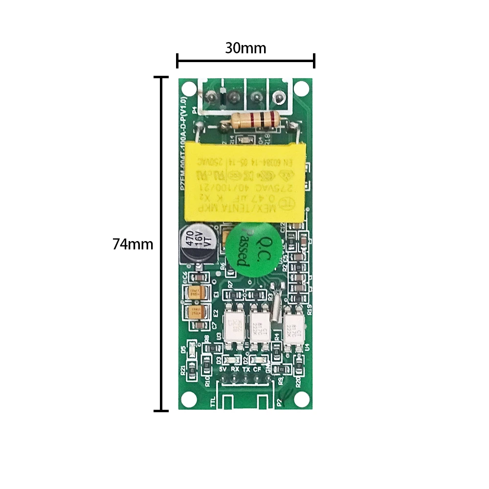 AC Digital Multifunction Meter Watt Power Volt Amp TTL Current Test Module PZEM-004T With Coil 0-100A 80-260V AC For Arduino