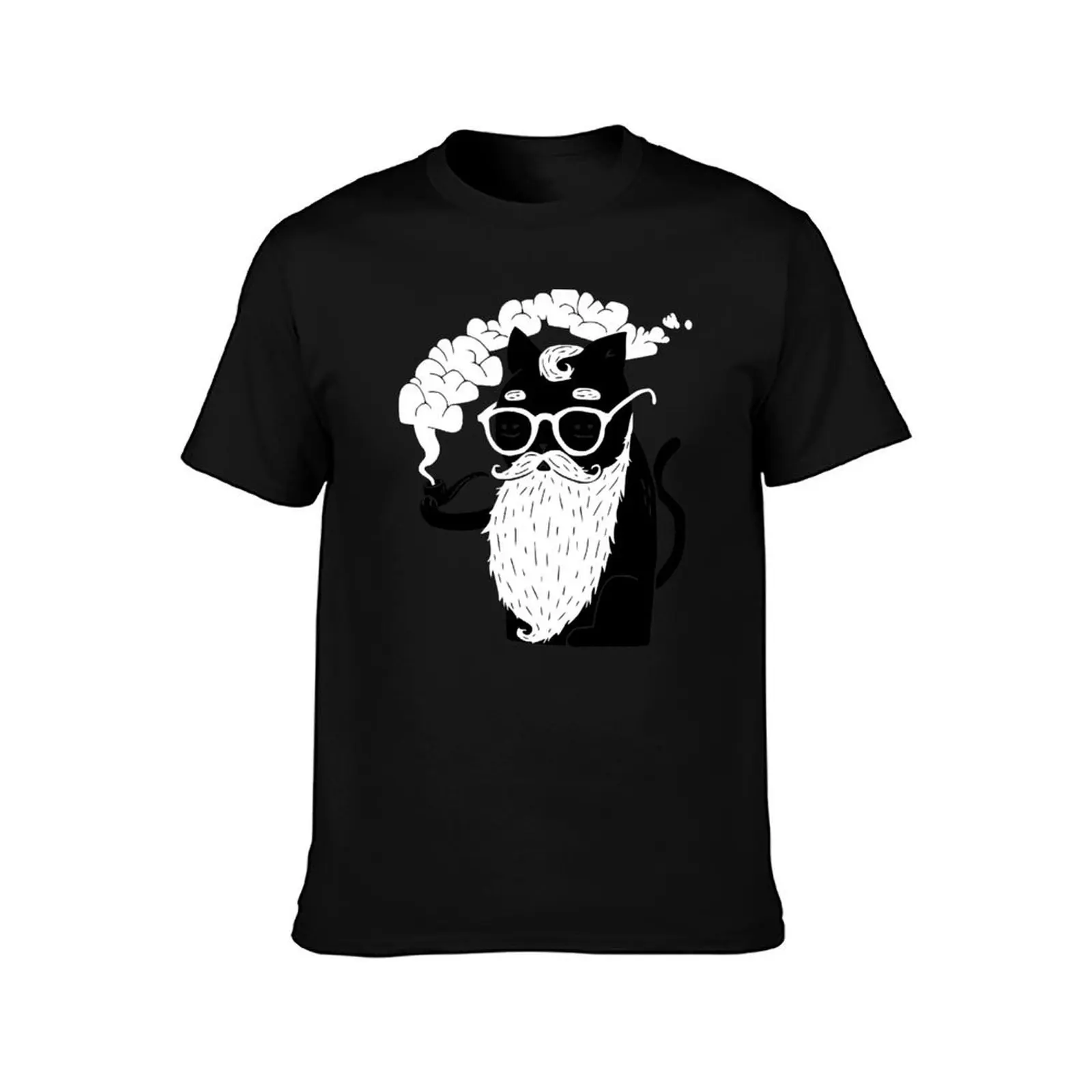 Whiskers And Pipe T-Shirt Quick Dry Outdoor Sports T-Shirt