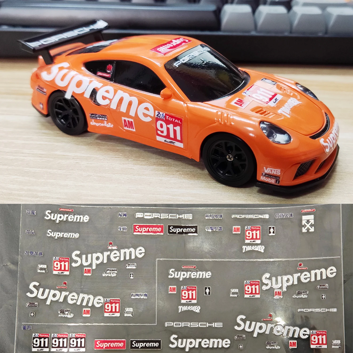 RC Drift Car Stickers 1/43 Mini Remote Control Car Decoration Stickers 4303 4304 Racing Car Model Special Stickers