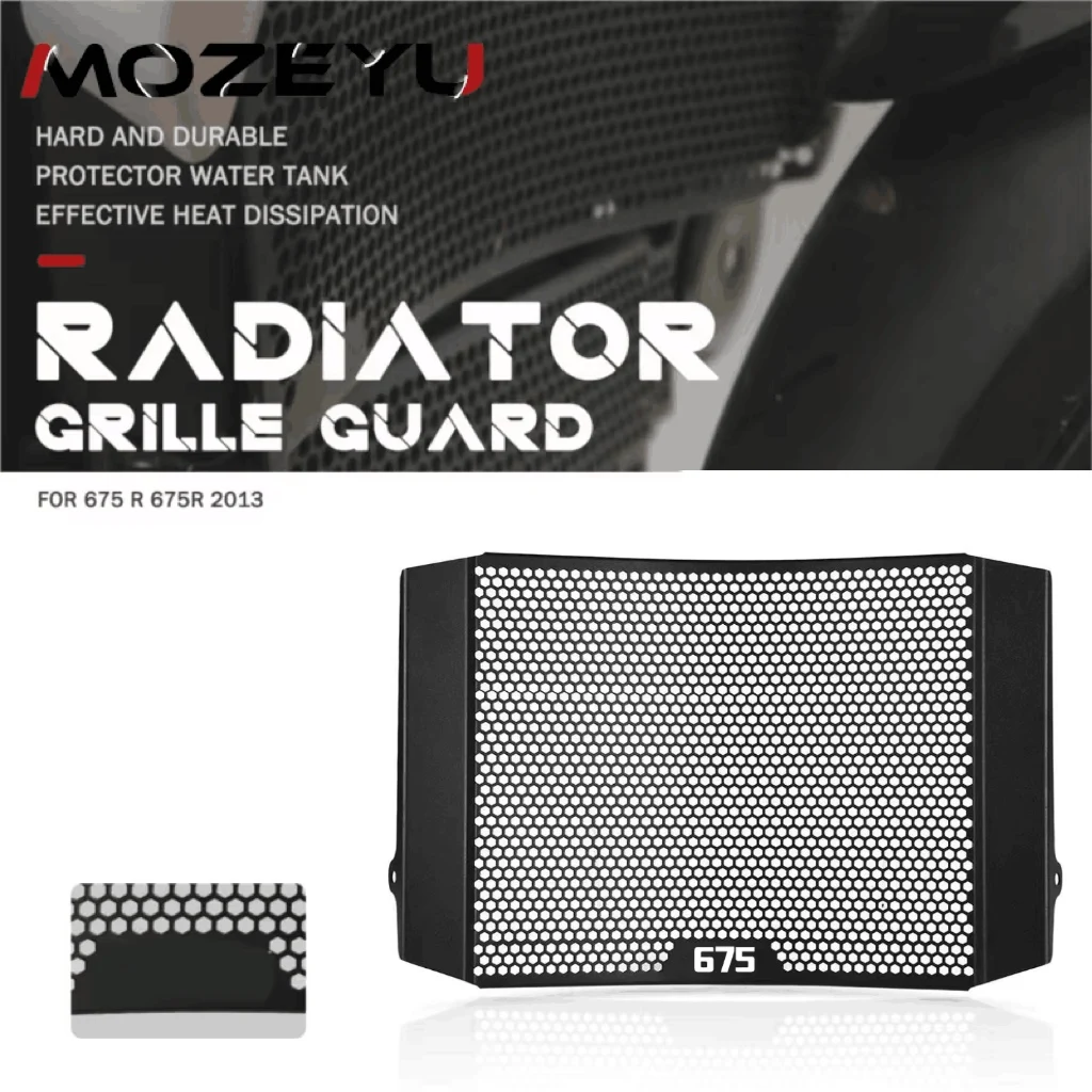 

Motorcycle Radiator Guard Grille Cover For Street Triple R Street Triple675 675 R 675R 2008 2009 2010 2011 2012 2013 2014 - 2016