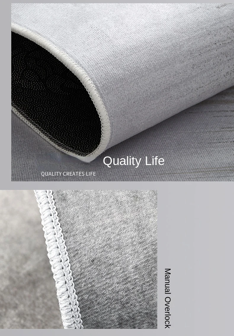 Modern Light Luxury Living Room Decoration Large Area Carpet Lounge Rug Abstract Rugs for Bedroom Non-slip Washable Floor Mat image 6