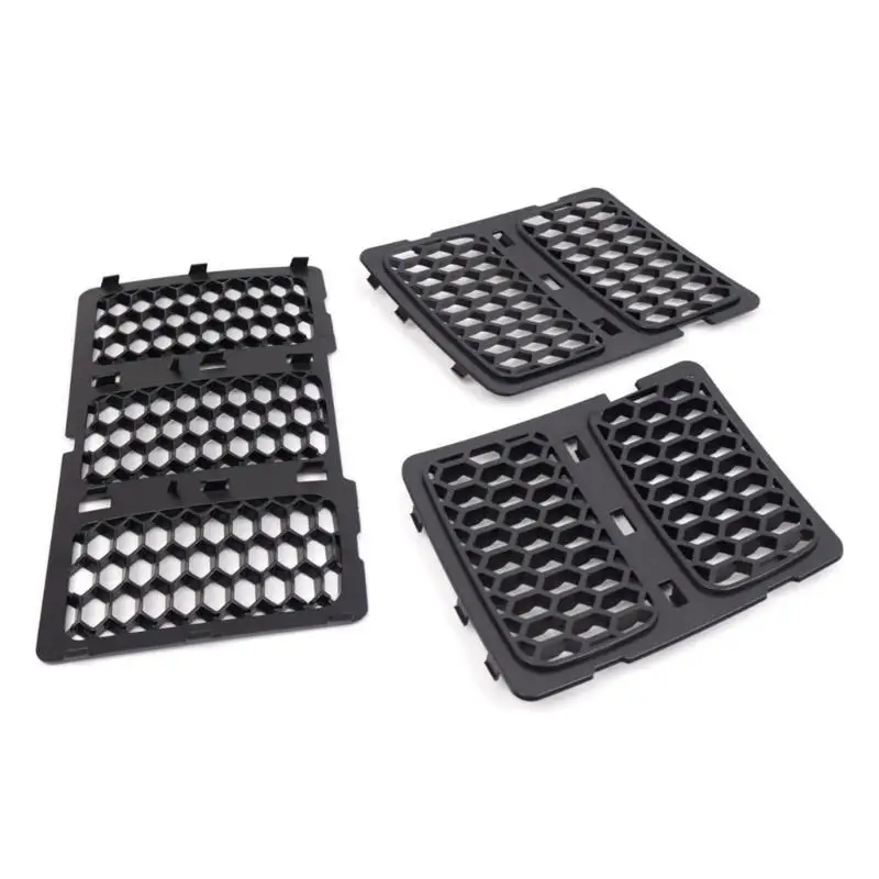 

Mesh Grill for Grand 2014-2016 Honeycomb Insert Grille 68143074AD Replacement Front Honeycomb Grill Black