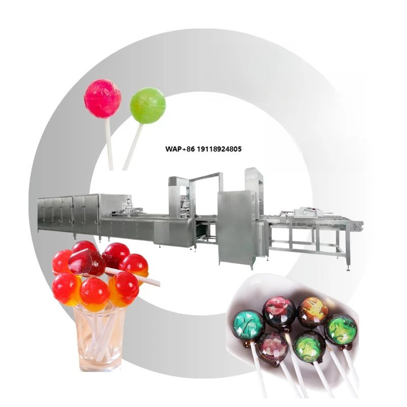 Professional Lollipop Candy Production Line Vitamin Lollipop Forming Machine for Lollipop Depositing
