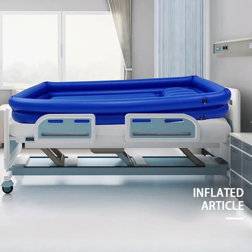 Portable Bath Tubs Adults PVC Blow Up Bathtub Elderly Bathing Tub For Home Bathroom Hotel Travel Apartment Indoor Women Men