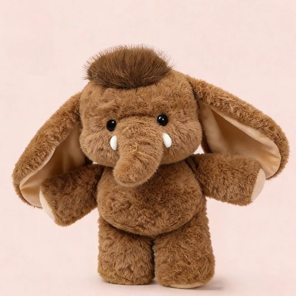 elephant Stuffed Animal Plush Pillow Emotional Support Soft Fluffy Stuffed Raccoon Fluffy plush Run Plush Toy Animal Lovers Gift