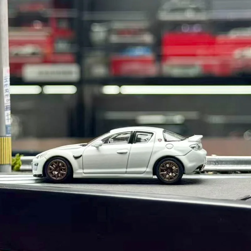 TLV Tomica Diecast 1/64 مقياس مازدا Rx-8 نوع Rs Supercar نموذج سبيكة مازدا Rx-8 نوع سباق السيارات نموذج ثابت جمع حلية #3