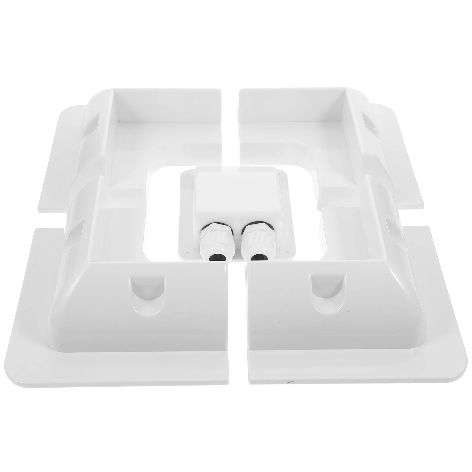 

1Set Solar Panel Support Bracket Universal Fit for Rv Caravan Camper Flat Roof Quick Setup Anti Overheat Design