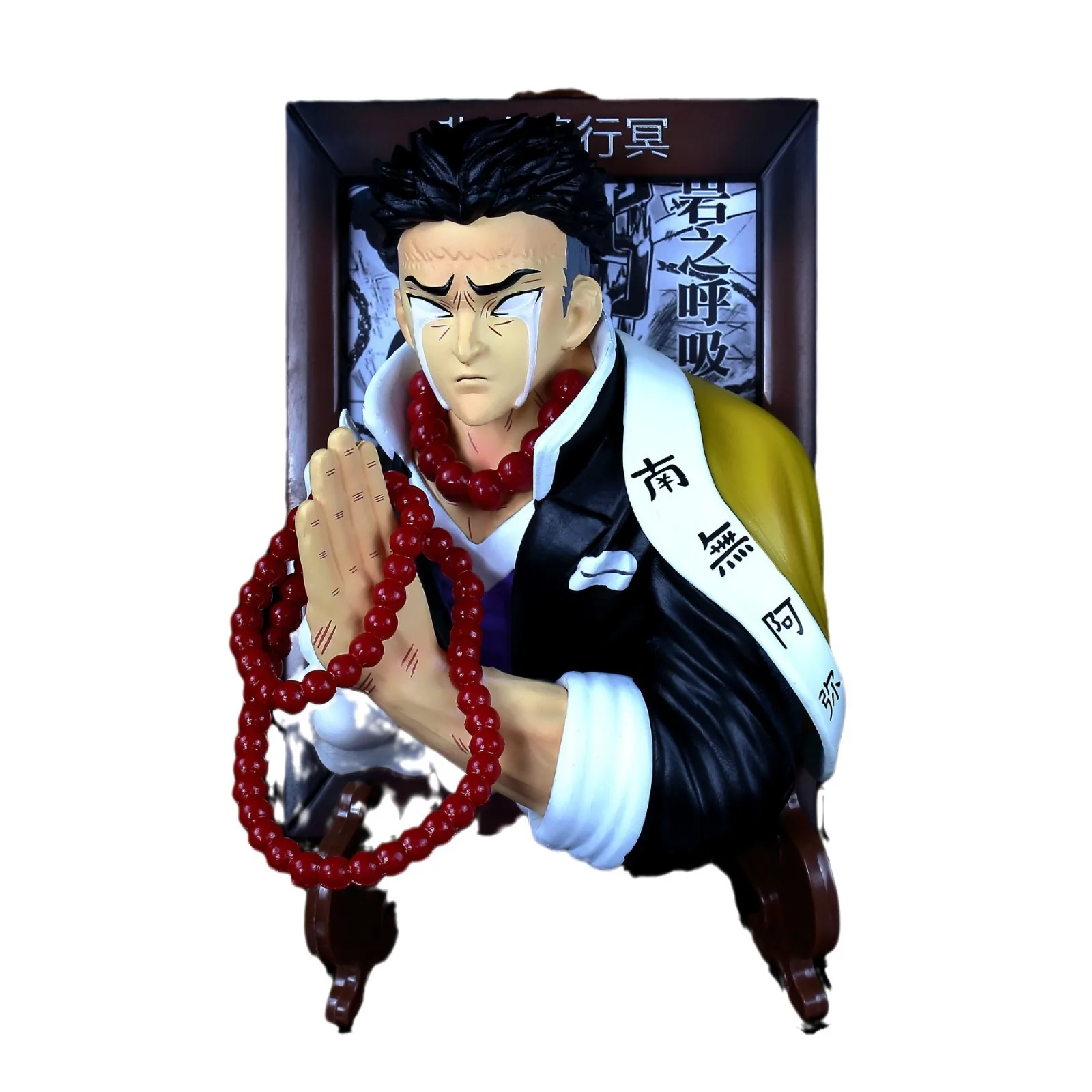 Anime Stone Hashira Photo Frame Fridge Magnet Figure Model Demon Slayer Himejima Gyomei Cartoon Collectible Decoration Toy Gift - view 5