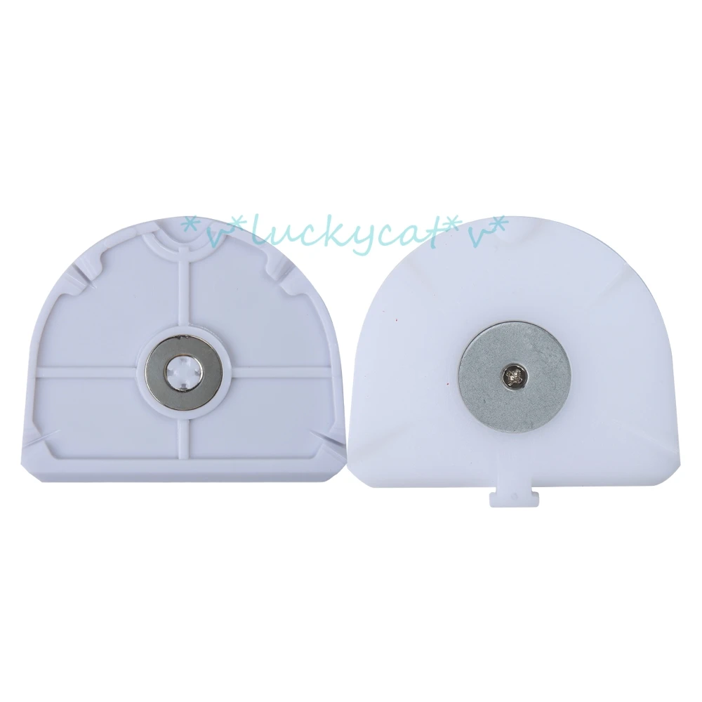 20 PCS Dental Lab Semicircle shape Amann Girrbach Plastic Plate Disposable With Metal Sheet Magnetic Base Recyclable On Pindex