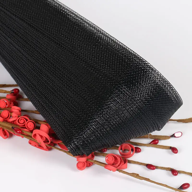 Weiche Polyester-Mesh-Band, glattes Crinolina-Flachband mit Crinolina-Stoff für Hüte/Bastelarbeiten/Kleidungszubehör – Detail 11
