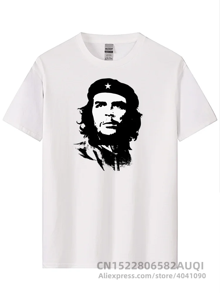 Men High Quality Short Sleeve 100% Cotton Che Guevara Revolution Printed Men T-shirt Casual O-neck Men\'sT-shirt Female Tee Shirt