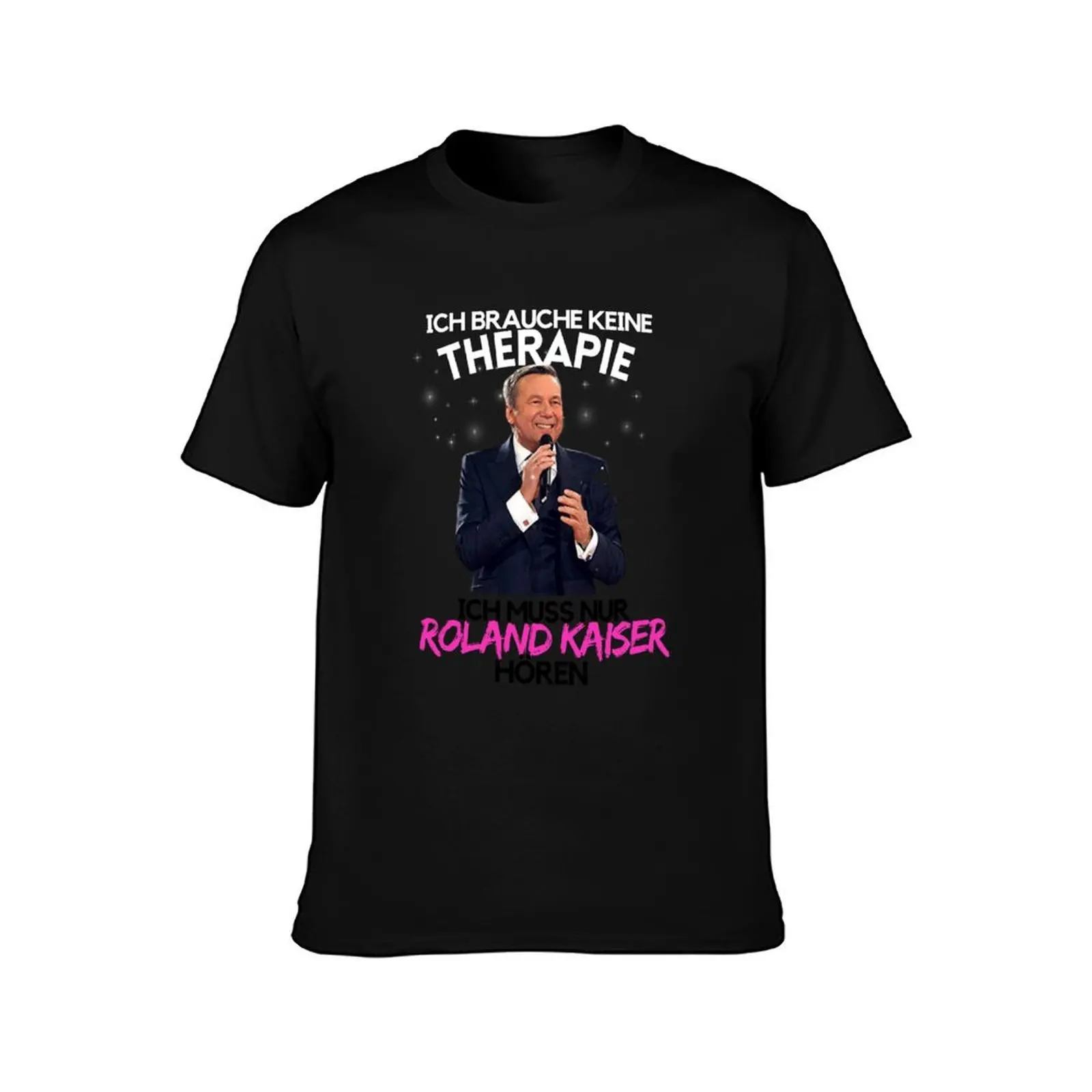 Roland Kaiser-roland kaiser festival- roland kaiser merch T-Shirt Summer Casual Cotton Tee Oversized Streetwear Tops