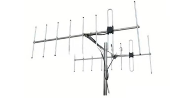 

Gold Seller UHF VHF Yagi 2 Watts 8 Elements Outdoor 14.5dBi Directional Base Station Antenna