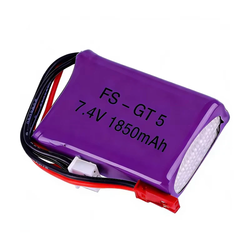 7.4V 1850mAh With JST Plug Battery For Flysky FS-GT5 Transmitter RC Models PartsToys Accessories For MC6C MCE7 7.4V Battery