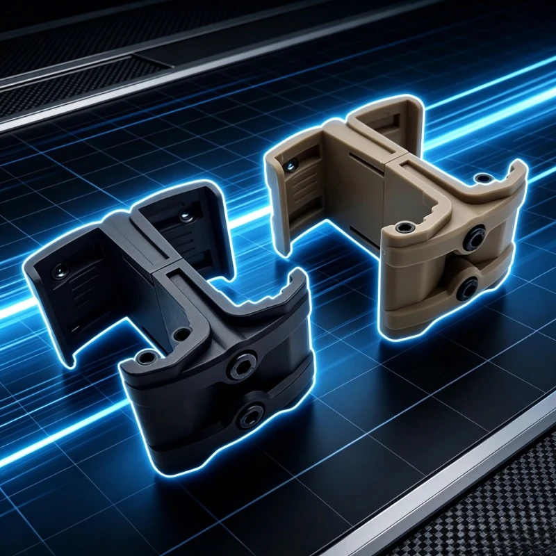 Dual Mag Link Clip Universal Tactical Parallel Connector for M4 AR-15 Outdoor Shooting Gear