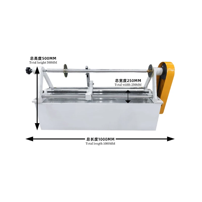 640mm Semi-Automatic Heavy-duty Desktop Electric Rotary Hot Stamping Foil Roll Paper Cutting Machine Cutter
