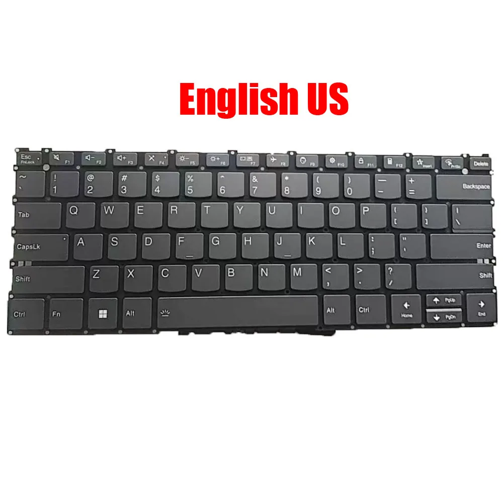 

Клавиатура для ноутбука Lenovo ThinkBook Plus G4 IRU 21JJ, английская, американская, с подсветкой, новая