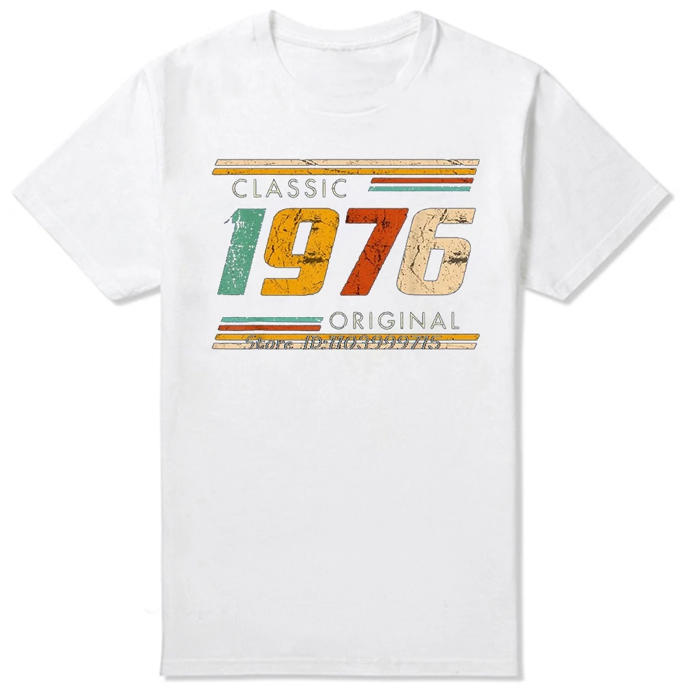 Made In 1976 Limited Edition 48 Years Of Being Awesome T Shirt Summer Graphic Streetwear Tops Tshirt Birthday Gifts T-shirt