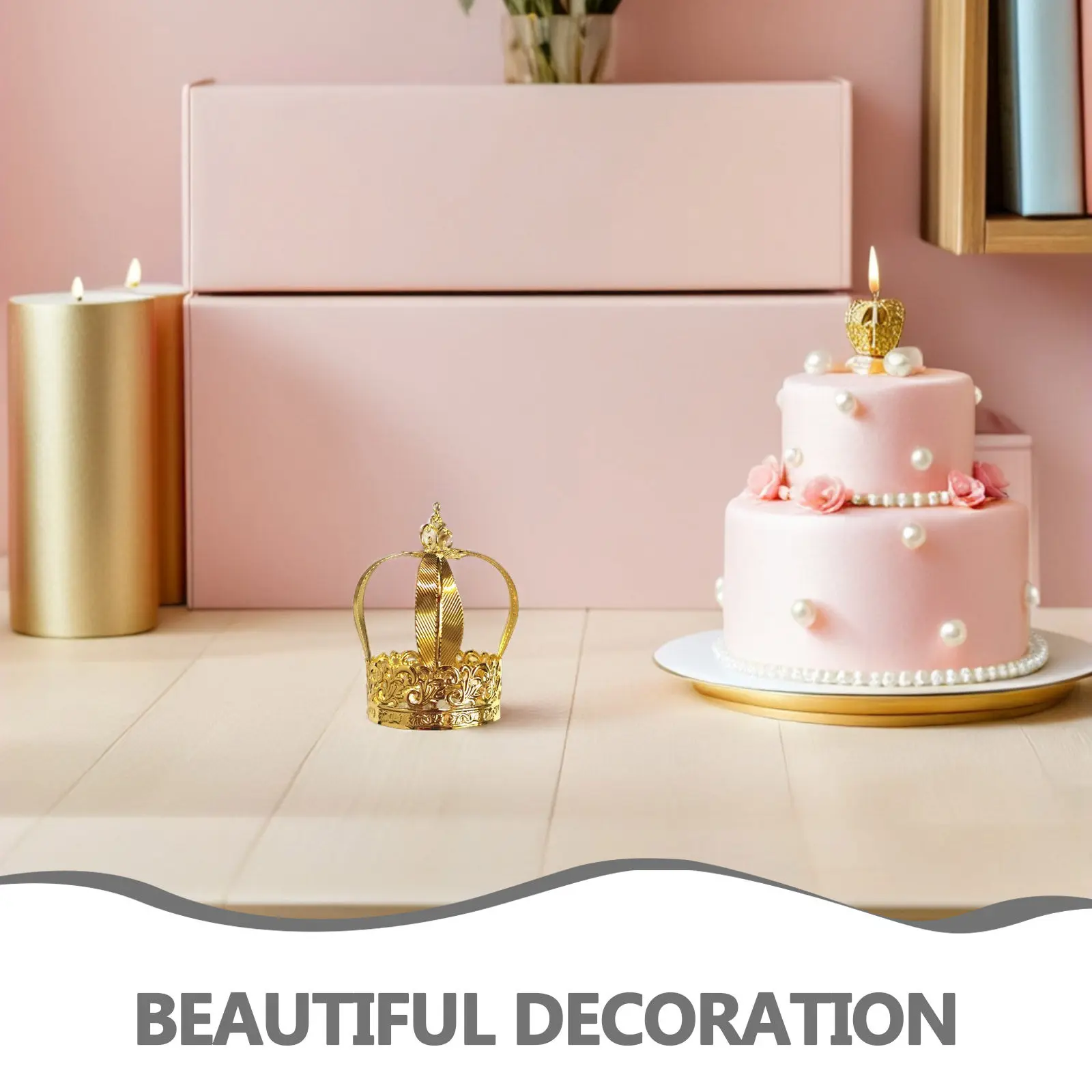 Decoration Exquisite Lightweight Birthday Cake Decoration Birthday nament Decorations Hairband Cake Topper